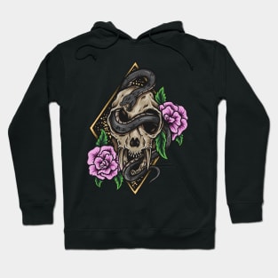 animal skull Hoodie